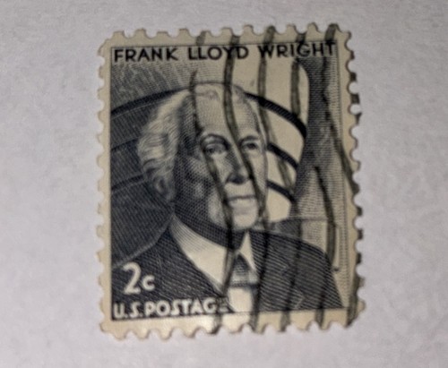 Postage frank lloyd wright - frank,